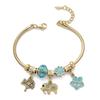 Gold Baby Elephant Pendant Bracelet PAN Hot-selling New Bracelet