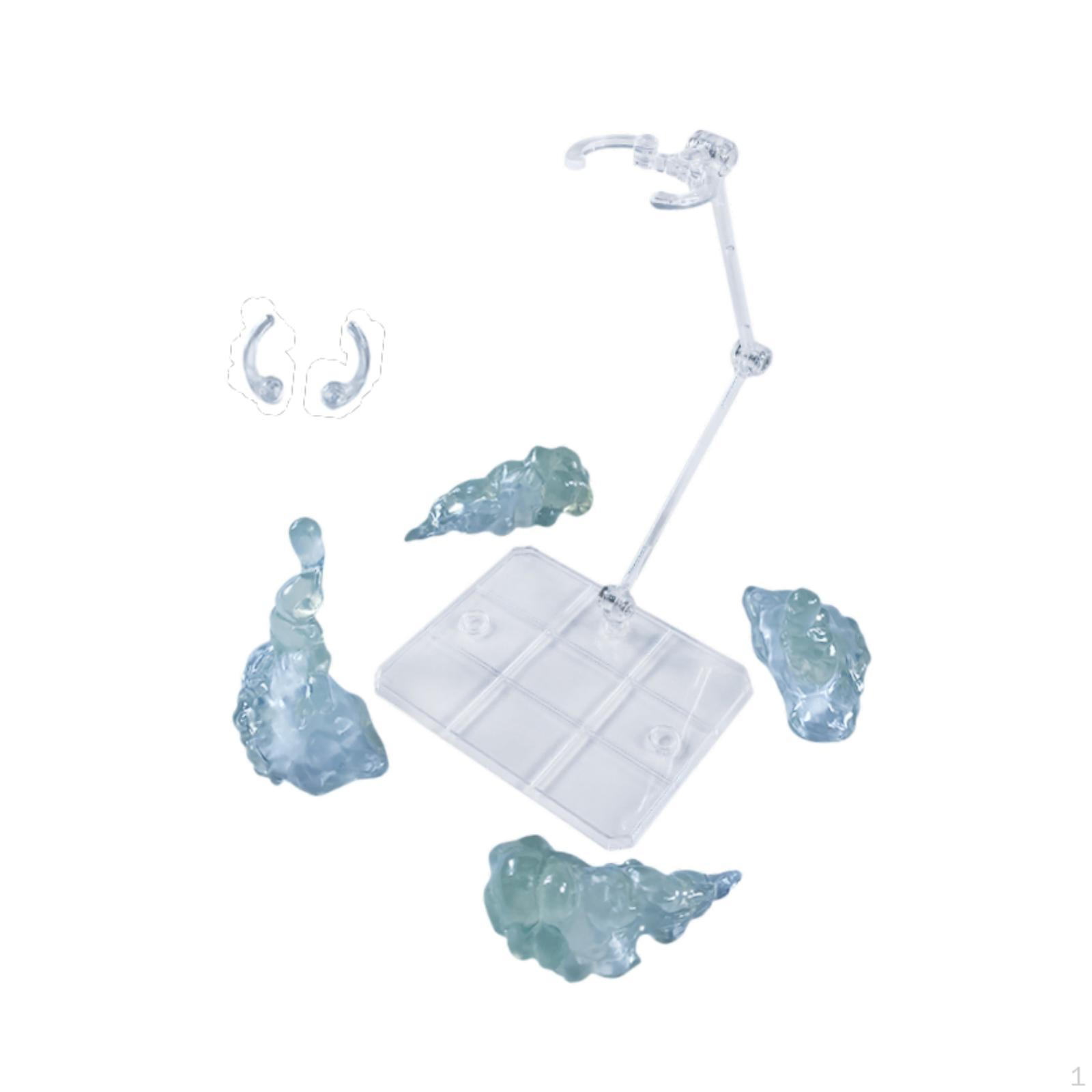 

DIY Smoke Effect Model Display Stand Lightweight Multi-function Parts Diorama Scene чистый