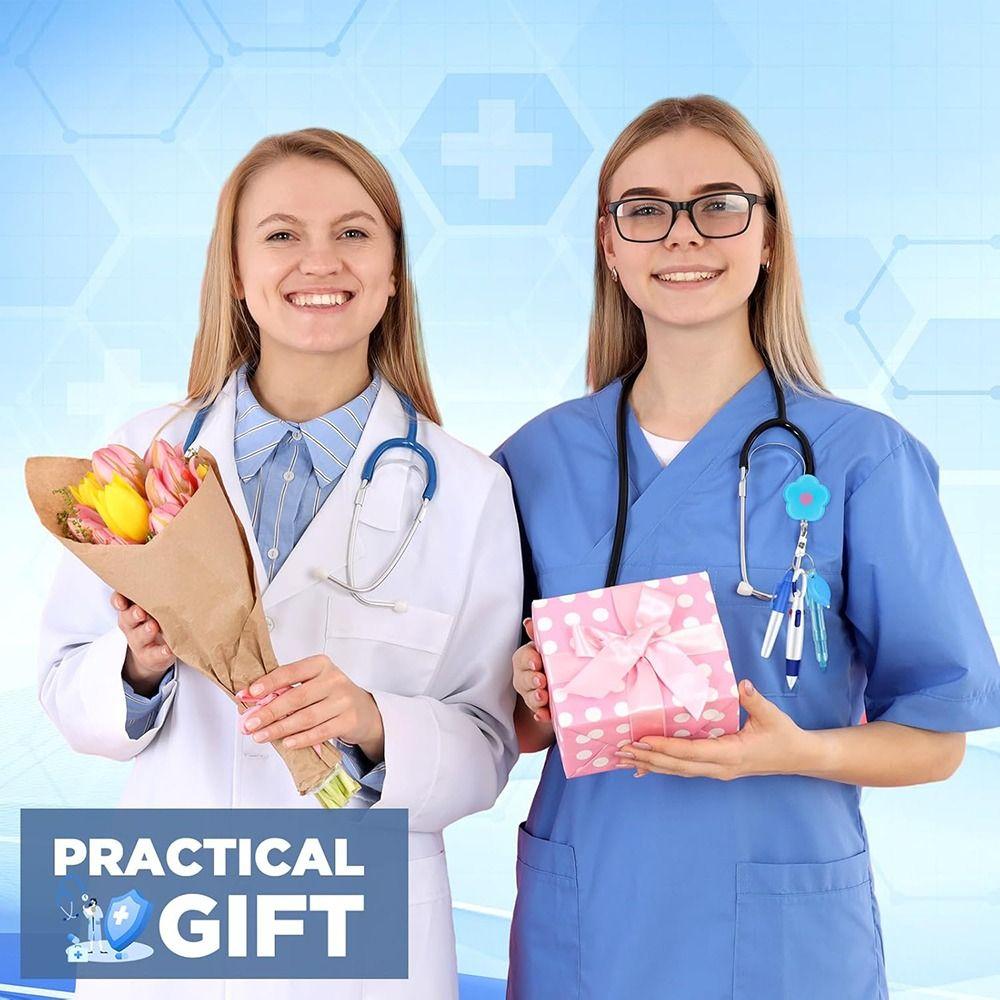 Abnehmbares Krankenschwestern-Ausweis-Set Einziehbarer Krankenschwestern-Ausweisclip Tragbarer Markierstift