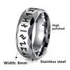 Neuer Wikinger Wikinger Runen Ring Retro Herrenschmuck