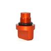 Karun Motorcycle Accessories CNC Orange Aluminum Engine Magnetic Oil Drain