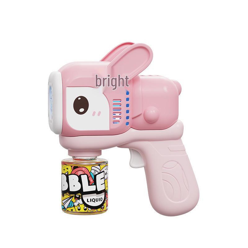 Kids' Multi-Hole Automatic Bubble Gun – Handheld Blower for Outdoor Fun