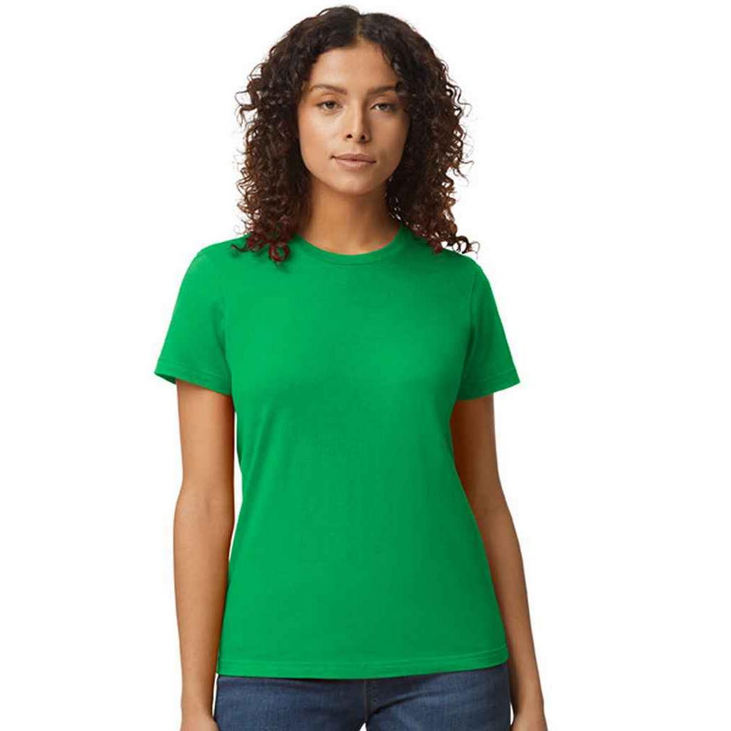 Gildan Damen/Damen Weiches Mittelschweres T-Shirt