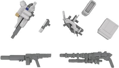 Pflaume PM Büro A 5 Zoll Mechanismus POWERDoLLS2 Armored Infantry Erweiterungsset B MC120mm Kanone DRu20ATM DSG11SMG M62 Granate Gesamtlänge 70mm Maßstab