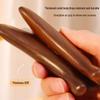 4-in-1 Sandalwood Scalp Massager & Gua Sha Comb with Meridian Therapy