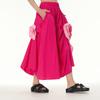 High Waist Spring Summer Casual Loose Long Woman Skirt