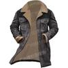 Autumn and winter men's coat suede color matching jacket multi-pocket coat 1 color doma