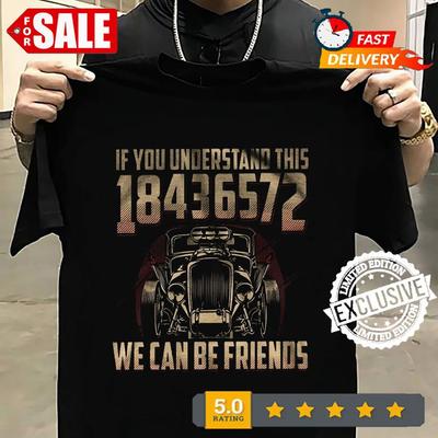 Wenn du dieses 18436572 wir können Freunde sein T-Shirt verstehst