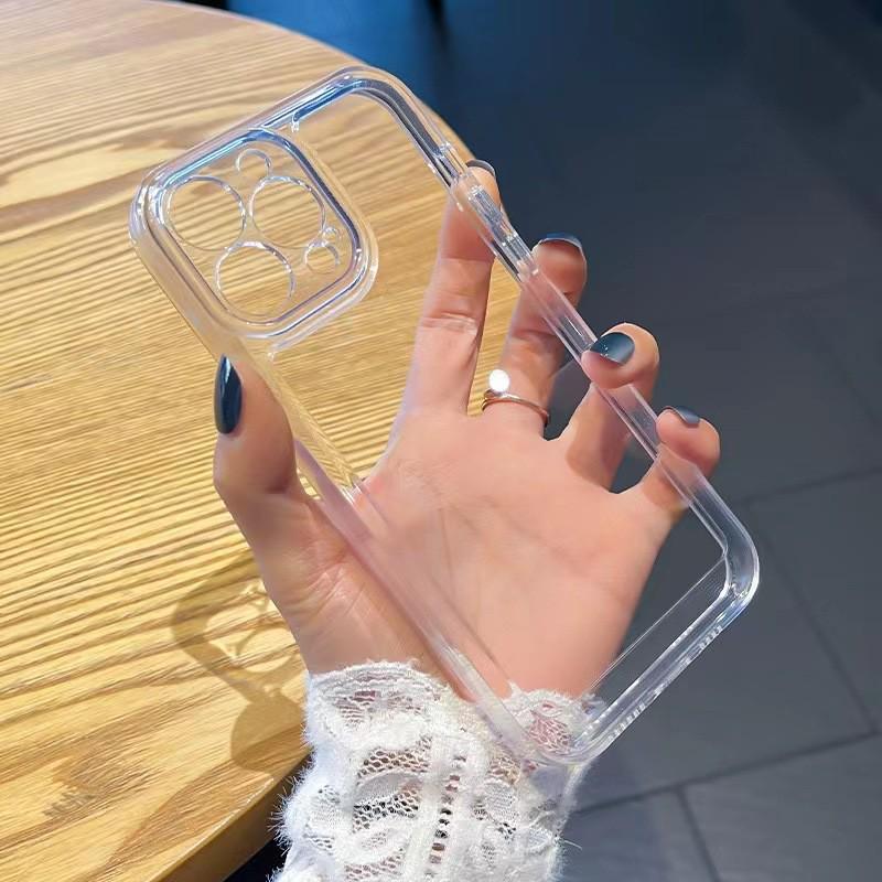 

High-Quality Space-Themed Transparent Phone Case for Apple iPhone 15 Pro, 14 Pro Max, and 13 700+ Models for Apple and Android