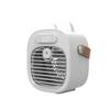 Desktop Water Cooling Mini Fan with Humidifier and Mist Spray Portable Small Fan for Home Office Use Compact Design USB Powered