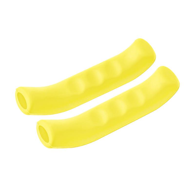 

New Bicycle Grips Bicycle Brake Handle Silicone Cover Mountain Bike Protective Rubber Handlebar Grips Cover Bicycle Accessories жёлтый