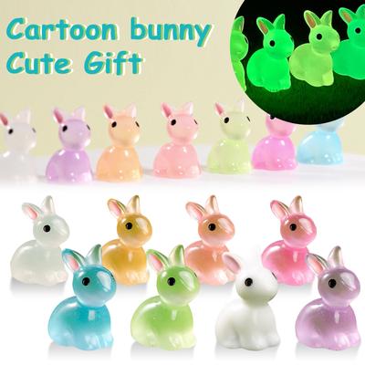 Resin Luminous Bunny Ornament