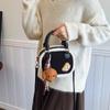Trendy plush shoulder bag autumn and winter new lamb wool messenger small square bag casual versatile portable women's bag