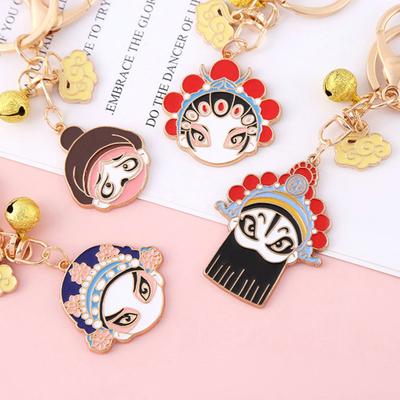 Yaratıcı Anahtarlık Emaye Doku Hafif Dekoratif