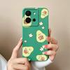 For Vivo Y36 4G 5G Case Dinosaur Soft Smooth Liquid Silicone Full Protection Anti Choc Phone Shell For Vivo Y 36 VivoY36 Cover