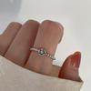 Finger Unique Copper Ring For Women In Trendy Ins Style With Adjustable Fit