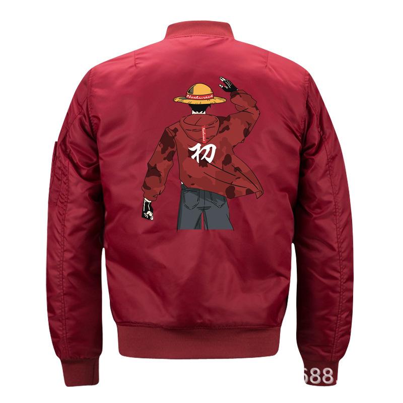ONE PIECE Luffy series d sweater ONE PIECE jackets men's winter jacket