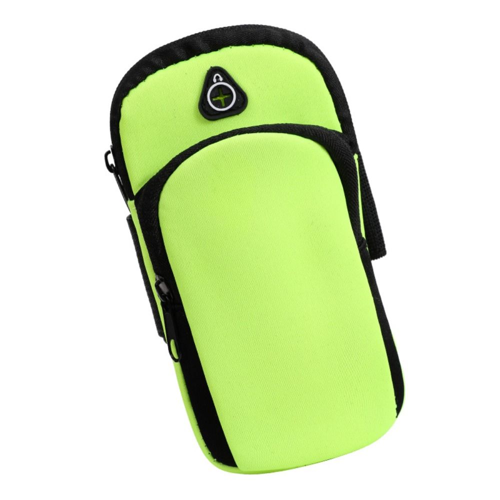 Neoprene Sports Armband Phone Case Black Blue Green Breathable Mesh With Headset Hole Waterproof Running Accessories Universal 6