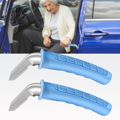2 Pack Car Door Handle For Elderly Car Handle Assist Portable Vehicle Support Handle For Easy Sit To Stand Assistance Auto Cane For Seniors And