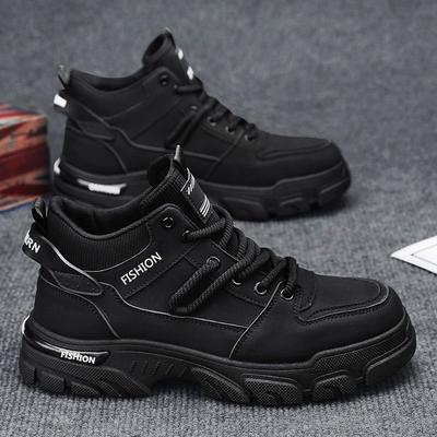 Martin Boots Men's Shoes 2025 New Autumn Non-slip, Waterproof and Wear-resistant Tooling Boots Men's Outdoor High-top Sports Board Shoes