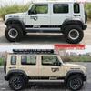 Suzuki Jimny 5-Door Side Decal Kit - Modified Body Skirt Decorative Stripes