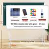 Mobile Double-Sided Magnetic Blackboard & Whiteboard for Home or Office