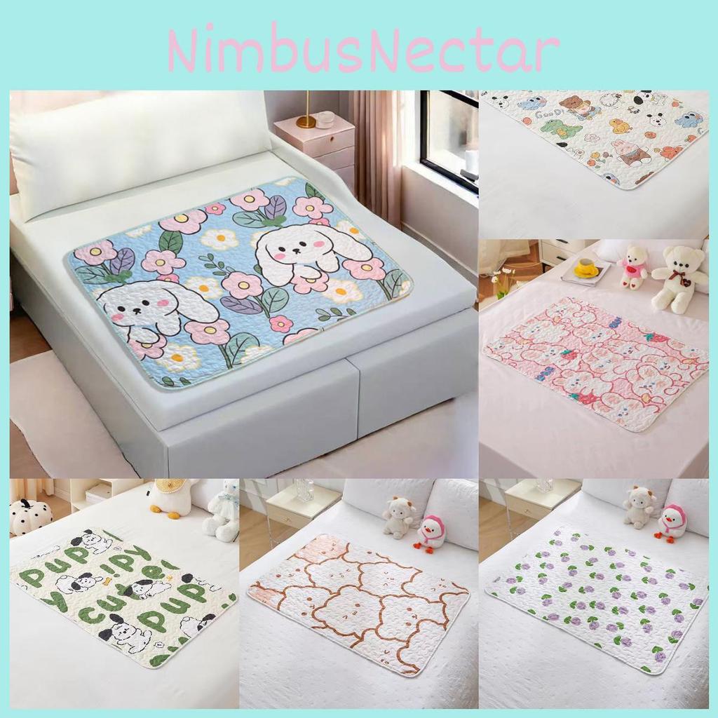 Strawberry Sheep Bear Rabbit Dog Pattern Physiological Pad Mattress Washable