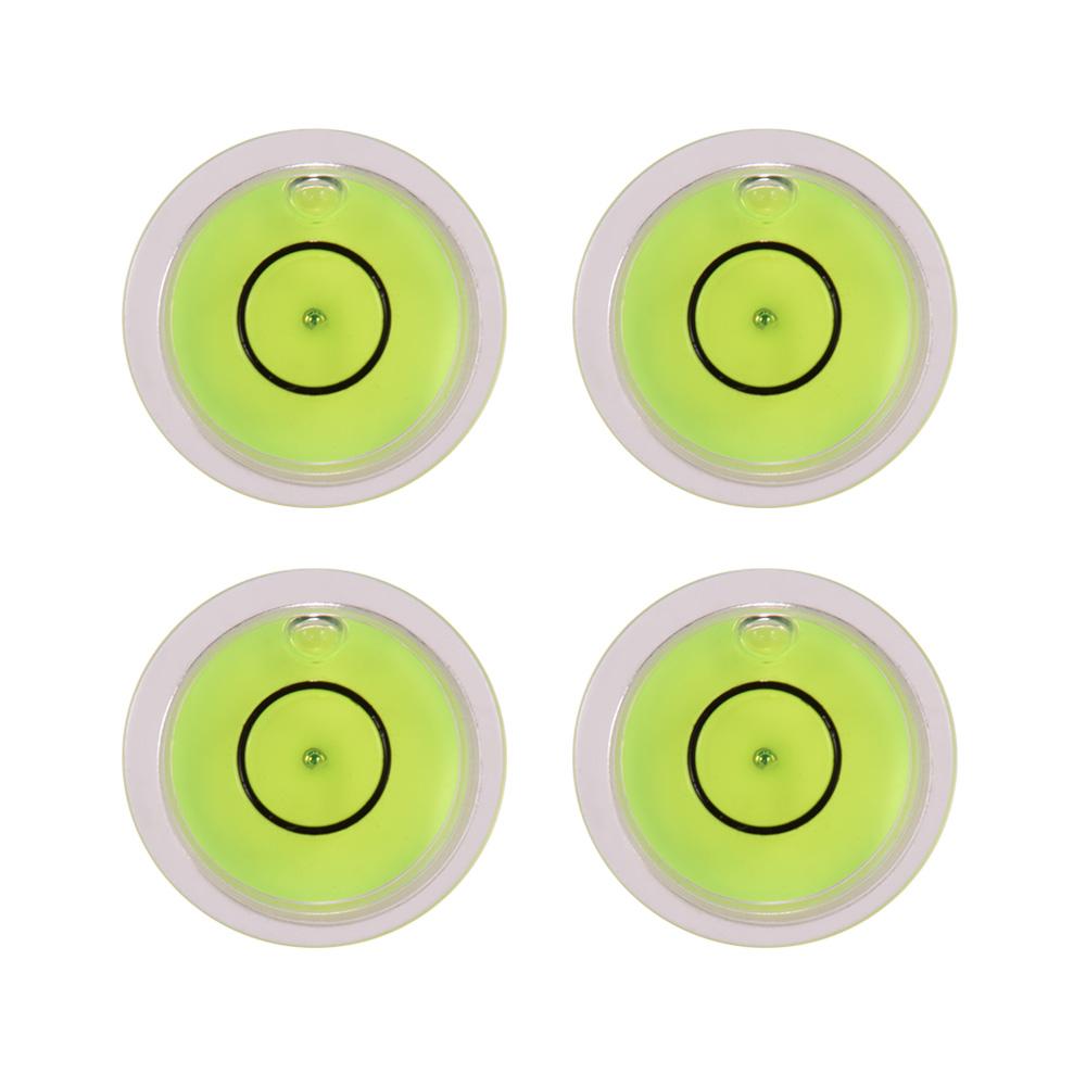 Mini Precision Bubble Level Spirit Leveling Gauge for Phonograph Turntable Headshell Cartridge, 4pcs Pack