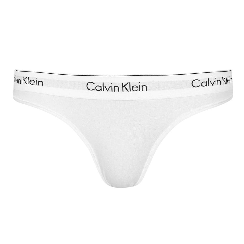 Calvin Klein Damen Logo Baumwollmischung Tanga