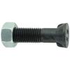 Plow Bolt with Nut M20x2.5 Length 80mm 8.8 DIN 11014 2 Plow Noses 2080148