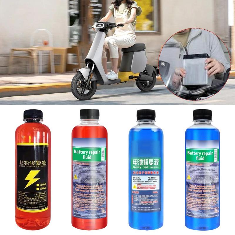 Battery Repair Liquid Solution 500ML For Lead-Acid Battery Renewal Maintenance Electrolyte Additive For Electric Vehicle