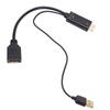 Lossless Transmission HD Multimedia Interface to DisplayPort Female Cable  Home Entertainment Setup