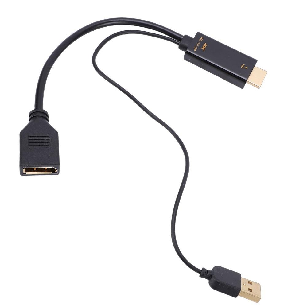 Lossless Transmission HD Multimedia Interface to DisplayPort Female Cable Home Entertainment Setup