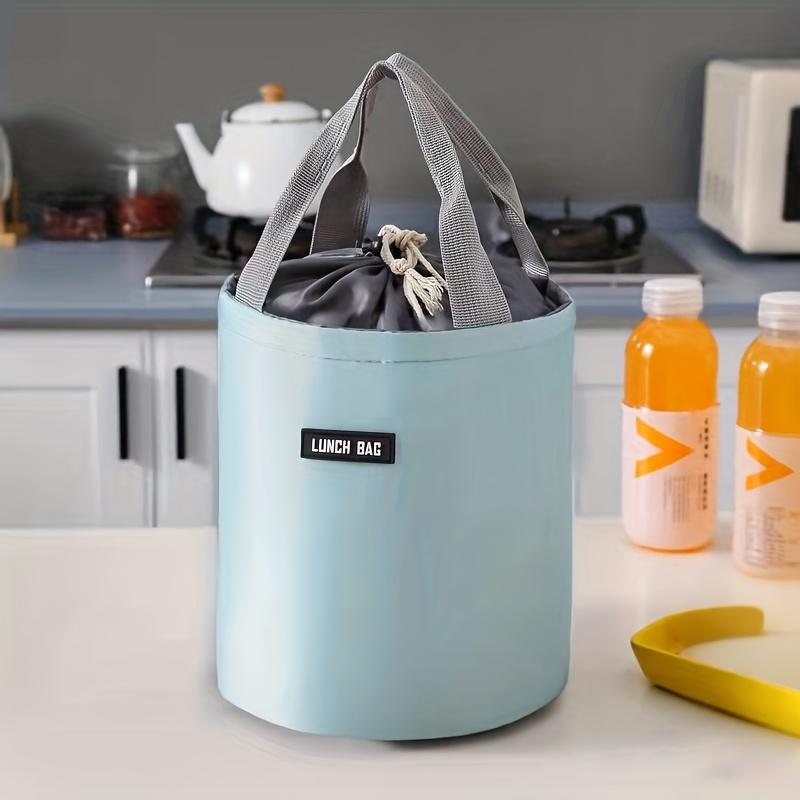 Portable Round Insulated Lunch Bag, Not for Food Contact. (Non-Food Contact)