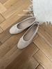 Fashion 2025 Spring Summer Brand Women Flat Shoes Fashion Round Toe Shallow Slip On Ballerinas Shoes Soft Flat Heel Dress Ballet Shoe
