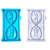 Heart Shaped Hourglass Mould Silicone Casting Mold for DIY Jewelry Making Crystal Droplet Decorations Making Tools