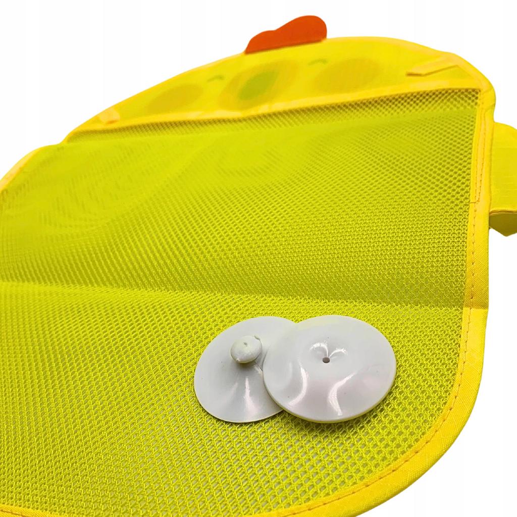 Bath Toy Organizer Bathroom Mesh Suction Cup Chicken