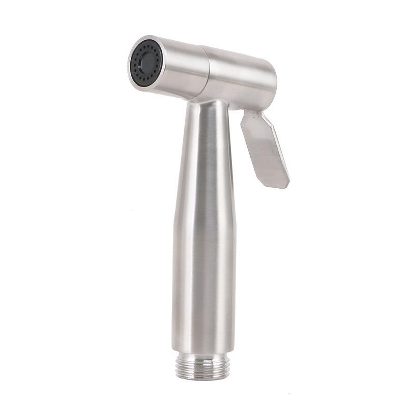 304 Stainless Steel Spray Gun Holder: Hole-Free Toilet Hook Bracket