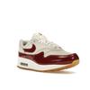 Nike Air Max 1 LX Team Red Croc Women Sneakers Cream Sail Gum-Light-Brown FJ3169-100