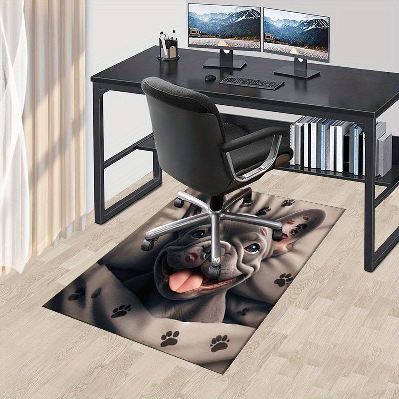 

Pug Office Carpet Soft Polyester Entrance Carpet Washable Non slip Machine Washable Indoor Carpet Li 60cm by 90cm