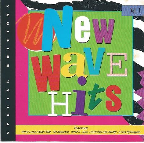 CD VARIOUS - New Wave Hits, Vol. 1 R272490 Rhino Records I 1996 US Rock Used