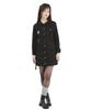 KATHARSIS Daily Cation Denim Mini Dress Brown Black S M
