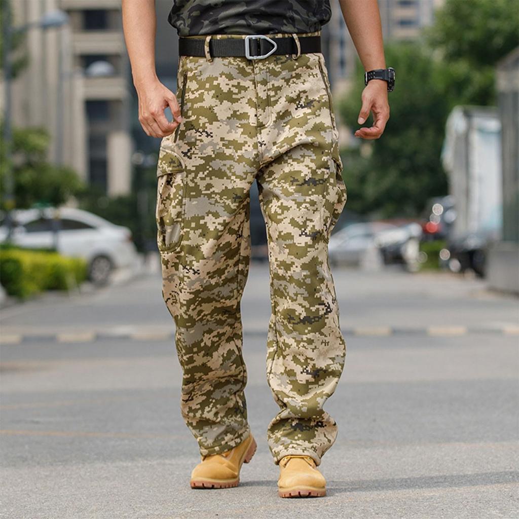 Spodnie taktyczne męskie z kieszeniami Wodoodporne kombinezony Ripstop Lekkie spodnie robocze i turystyczne
