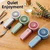 Foldable Portable Electric Fan Quiet Operation Neck Hanging Small Fan Personal Cooling Fan  Summer
