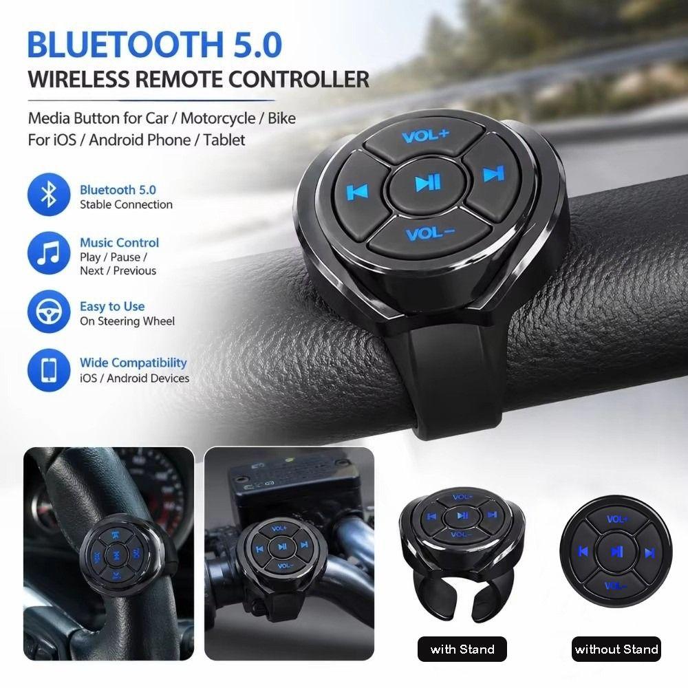 Wireless Connectivity Wireless Media Button Media Controller Button for Android iOS Devices Car Kit
