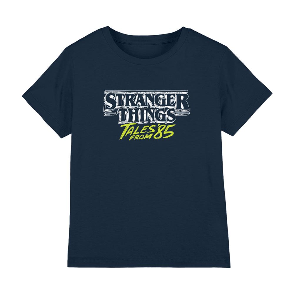 Stranger Things: Tales from ´85 Childrens/Kids Two Tone Logo T-Shirt