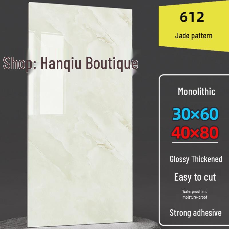 Self-Adhesive Grid Tile Wall Stickers for Bedroom, Living Room, Kitchen & Bathroom Renovation - Waterproof Decoration