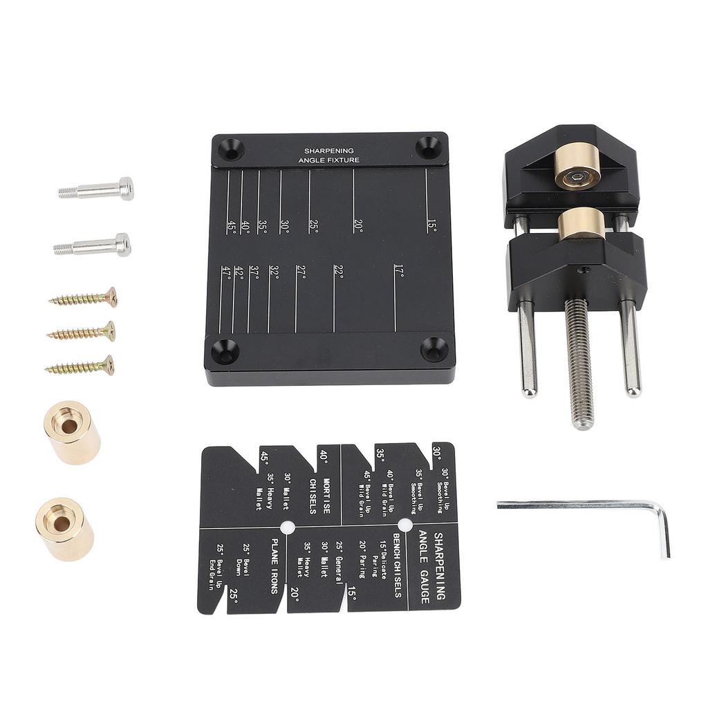 Honing Guide System Chisel Sharpening Kit for Woodworking Chisels and Planes Sharpening Angle