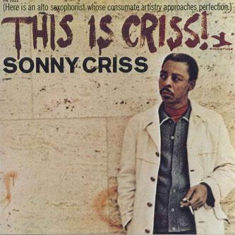 

CD SONNY CRISS - This Is Criss VICJ41180 VICTOR Japan Obi Jazz Used