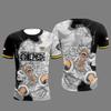 Anime One Piece Luffy Gear5 Football Jersey Summer Oversize Breathable Vintage Fashion Sport Women Men Cosplay T-shirt